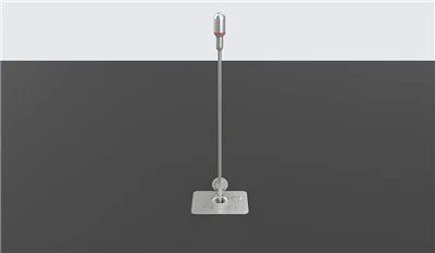 Retractable Motorized Gooseneck Mic pou Sal Konferans